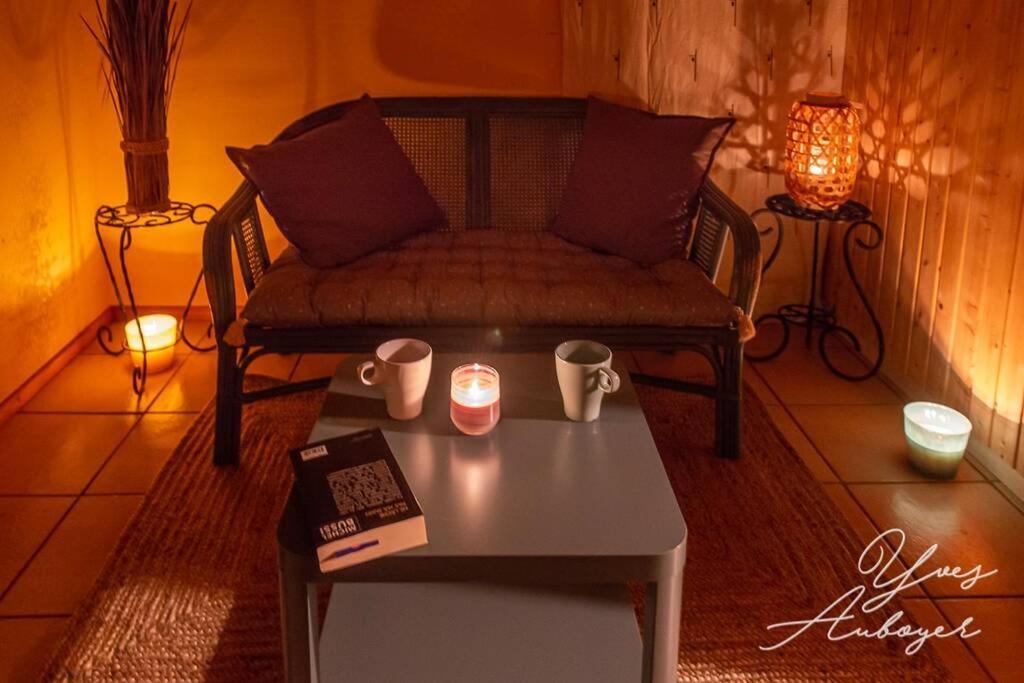 Chalet La Calougeotte, Jardin, Spa Et Sauna Prives Le Ménil Exteriör bild